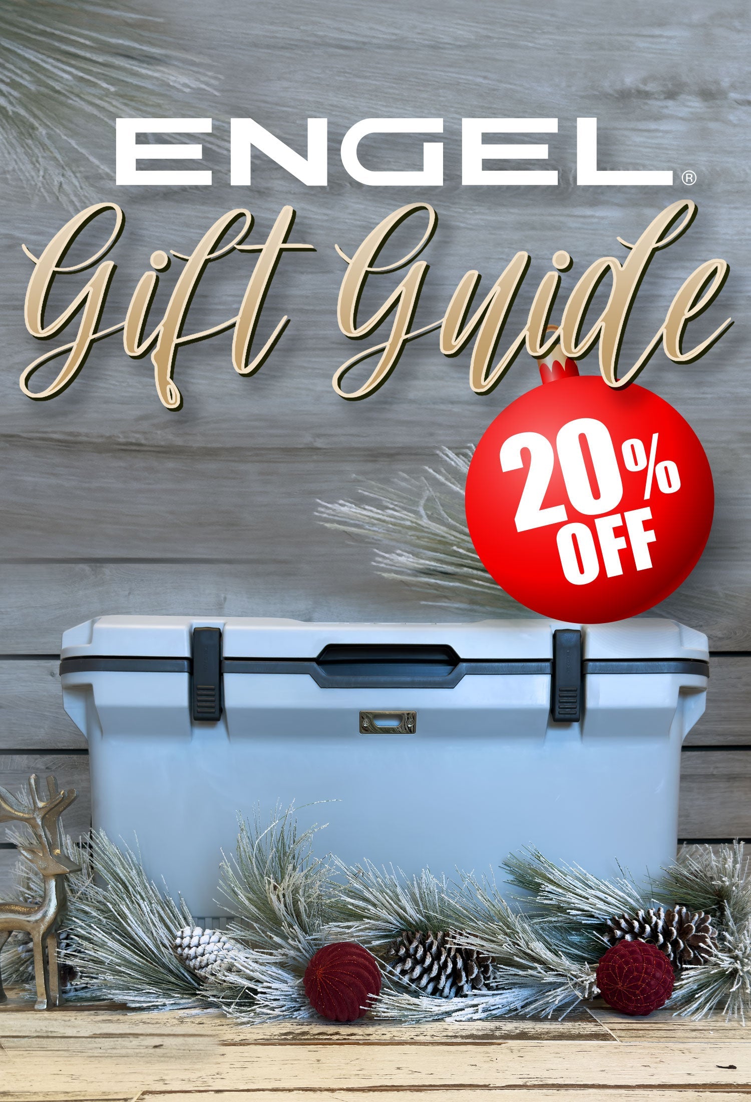 Engel Coolers Holiday Gift Guide — Save 20% + Free Shipping Through De