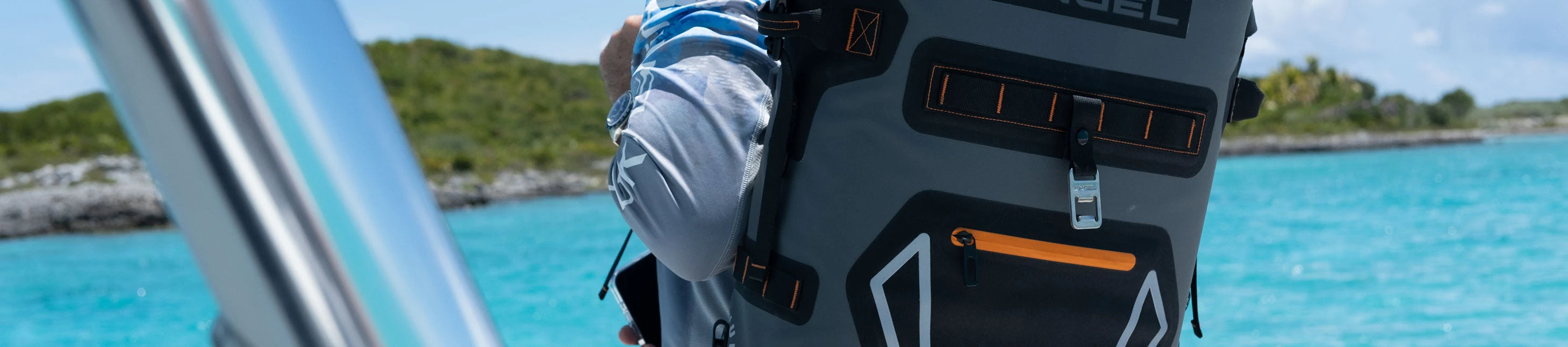 Promotional banner for early Black Friday sale showcasing three Engel soft coolers with a 20% discount and free shipping on purchases over $99.