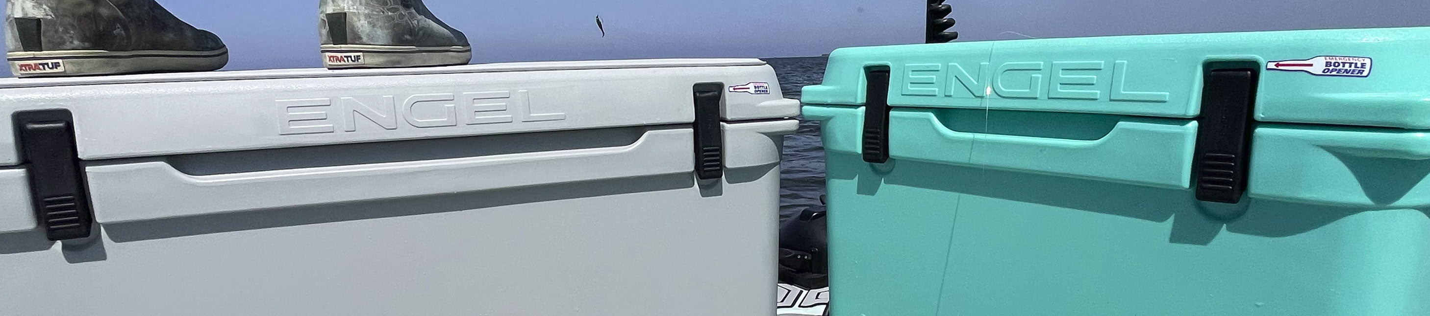 Promotional image for a black cooler with text: "Black Friday Came Early!! Shop Now," offering 20% off all hard coolers, excluding Ultimate UGD Coolers. Free shipping on purchases over $99.