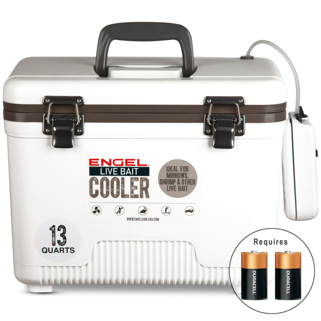 Original 13 Quart Live Bait Drybox/Cooler – Engel Coolers
