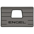 The Engel Coolers logo, synonymous with quality SeaDek® Teak Pattern Non-Slip Marine Drybox Topper pads for marine environments, is shown on a white background.
