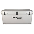 A durable, roto-molded Engel 123 High Performance Hard Cooler and Ice Box - MBG with an Engel Coolers logo on it.