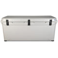 A white Engel 123 High Performance Hard Cooler and Ice Box on a white background.