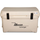 A Engel 35 High Performance Hard Cooler and Ice Box with the words maverick legend on it.