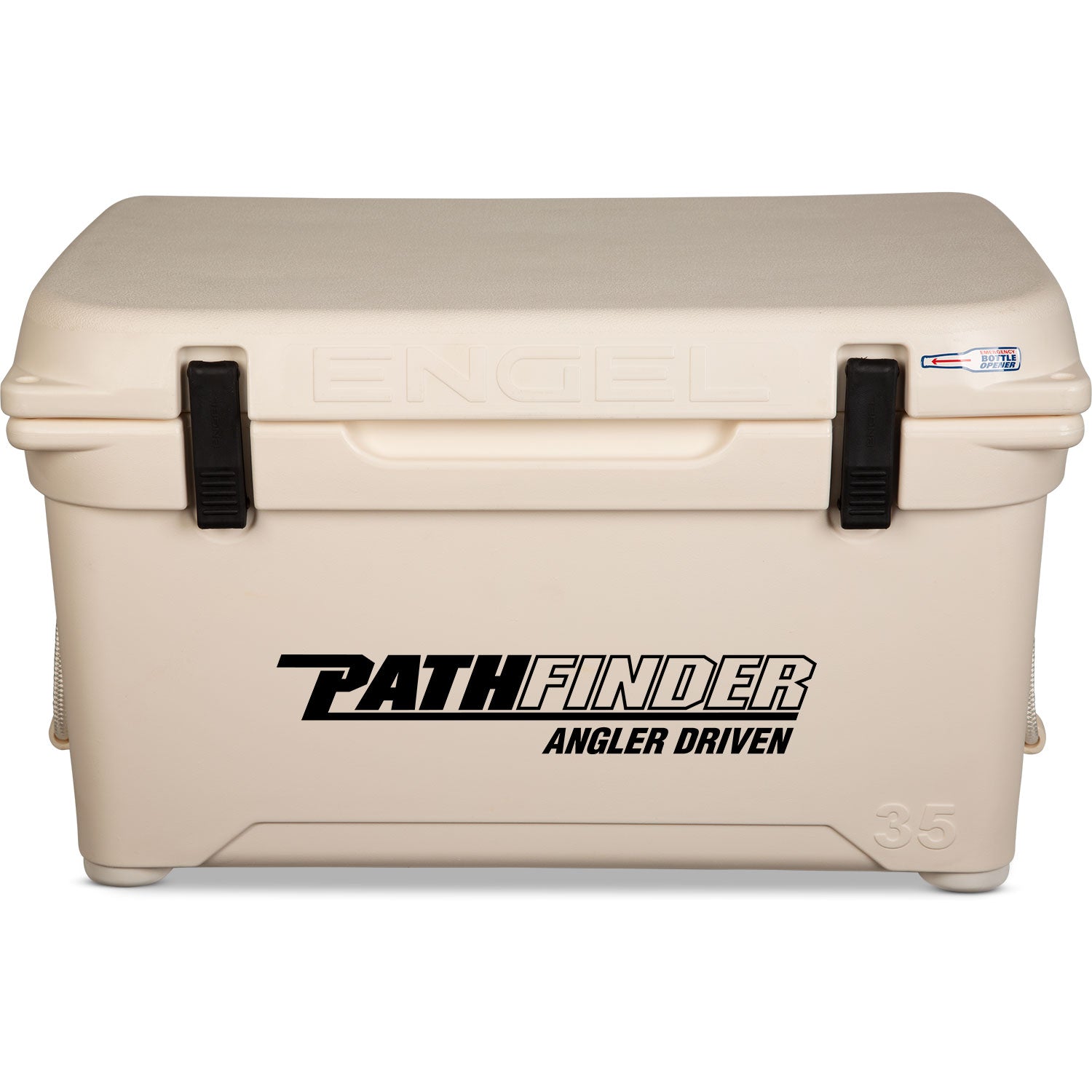 Engel 35 High Performance Hard Cooler and Ice Box - MBG - tan by Engel Coolers.
