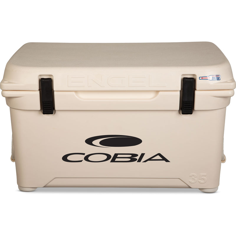 The durable Engel Coolers Engel 35 High Performance Hard Cooler and Ice Box - MBG is shown on a white background.
