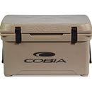 Engel Coolers 35 High Performance Hard Cooler and Ice Box - MBG in tan.