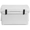 A durable, white Engel 35 High Performance Hard Cooler and Ice Box from Engel Coolers on a white background.