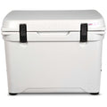 A durable Engel 50 High Performance Hard Cooler and Ice Box from Engel Coolers on a white background.
