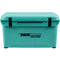 The Engel Coolers 65 High Performance Hard Cooler and Ice Box - MBG in teal boasts impressive ice retention.