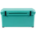 The Engel 80 High Performance Hard Cooler and Ice Box in teal.