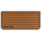 A SeaDek® Tan Teak Pattern Non-Slip Marine Cooler Topper with the word Engel on it, designed for the marine environment.