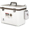 An insulated Engel Coolers Original 19 Quart Live Bait Drybox/Cooler on a white background.
