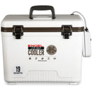 A white Engel Coolers Original 19 Quart Live Bait Drybox/Cooler on a white background.