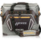 A durable grey and black Engel Coolers HD30 Heavy-Duty soft-sided cooler bag with straps.