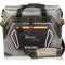 A grey and black Engel Coolers HD30 Heavy-Duty soft-sided cooler bag with straps.