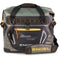 The HD20 Heavy-Duty Soft Sided Cooler Bag - MBG by Engel Coolers is a black and yellow bag with welded seams.