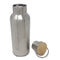A Engel Coolers 17oz Stainless Steel Vacuum Insulated Water Bottle with a bamboo lid.