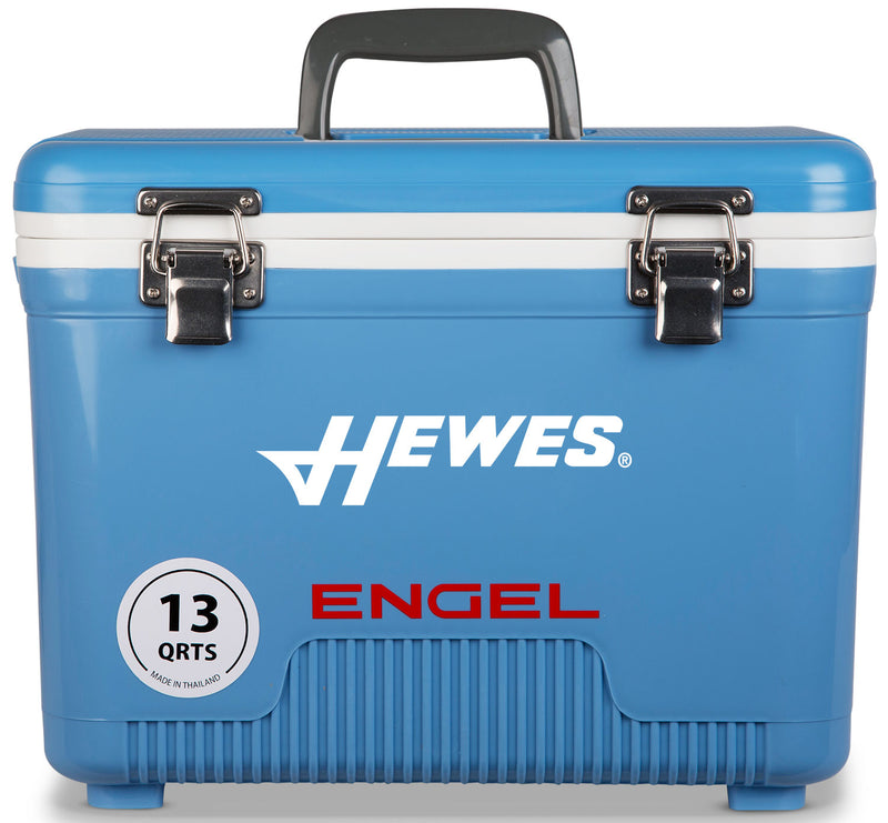Hewes leak-proof Engel Coolers 13 Quart Drybox/Cooler for outdoors.