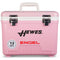 Hewes Engel leak-proof pink cooler.
Product Name: Engel 13 Quart Drybox/Cooler - MBG
Brand Name: Engel Coolers