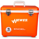 Engel Coolers Engel 19 Quart Drybox/Cooler - MBG, orange, perfect for outdoor adventures.