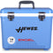 A leak-proof Engel 19 Quart Drybox/Cooler with the Hewes logo on it, perfect for any outdoor adventure.