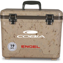 A leak-proof Engel Coolers 19 Quart Drybox/Cooler, perfect for outdoor adventure.