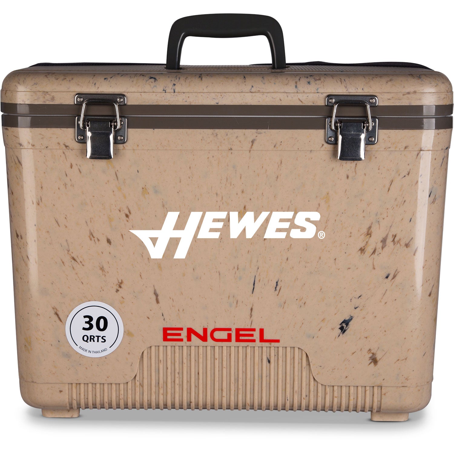 The leak-proof Engel 30 Quart Drybox/Cooler - MBG by Engel Coolers is shown on a white background.