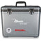 A gray, leak-proof Engel 30 Quart Drybox/Cooler - MBG with the words Engel Coolers on it, designed for hunters.