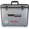 A gray, leak-proof Engel 30 Quart Drybox/Cooler - MBG with the word "pathfinder" on it.