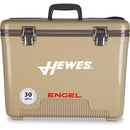 The leak-proof Engel Coolers Engel 30 Quart Drybox/Cooler - MBG is shown on a white background.