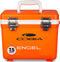 Engel 7.5 Quart Drybox/Cooler - MBG orange leak-proof cooler by Engel Coolers.
