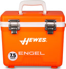 Hewes Engel 7.5 Quart Drybox/Cooler - MBG orange leak-proof cooler by Engel Coolers.