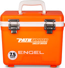 Pathfinder Engel orange leak-proof cooler.