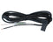 A black cable with an in-line fuse attached to it as a replacement part for a DC system, such as the Engel Coolers DC Hardwire Kit.