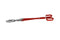 A pair of red, heat-resistant Engel BBQ Tongs by Engel Coolers on a white background.