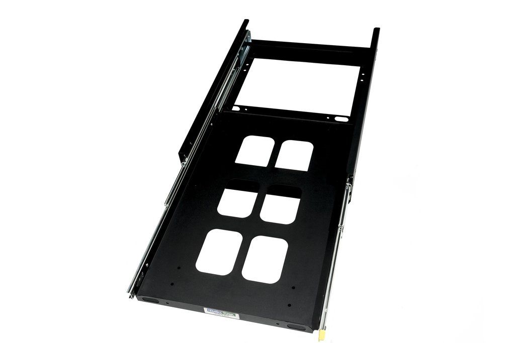 A black Engel Coolers fridge-freezer frame with white squares.