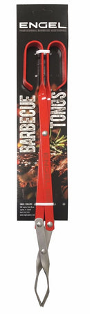 Engel BBQ Tongs - red, including heat-resistant grill tongs from Engel Coolers.