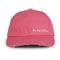 A pink Engel Coolers Distressed Cap with white text and an adjustable metal D-ring slider.