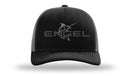 Engel Black & Charcoal 112 Trucker Cap by Richardson®