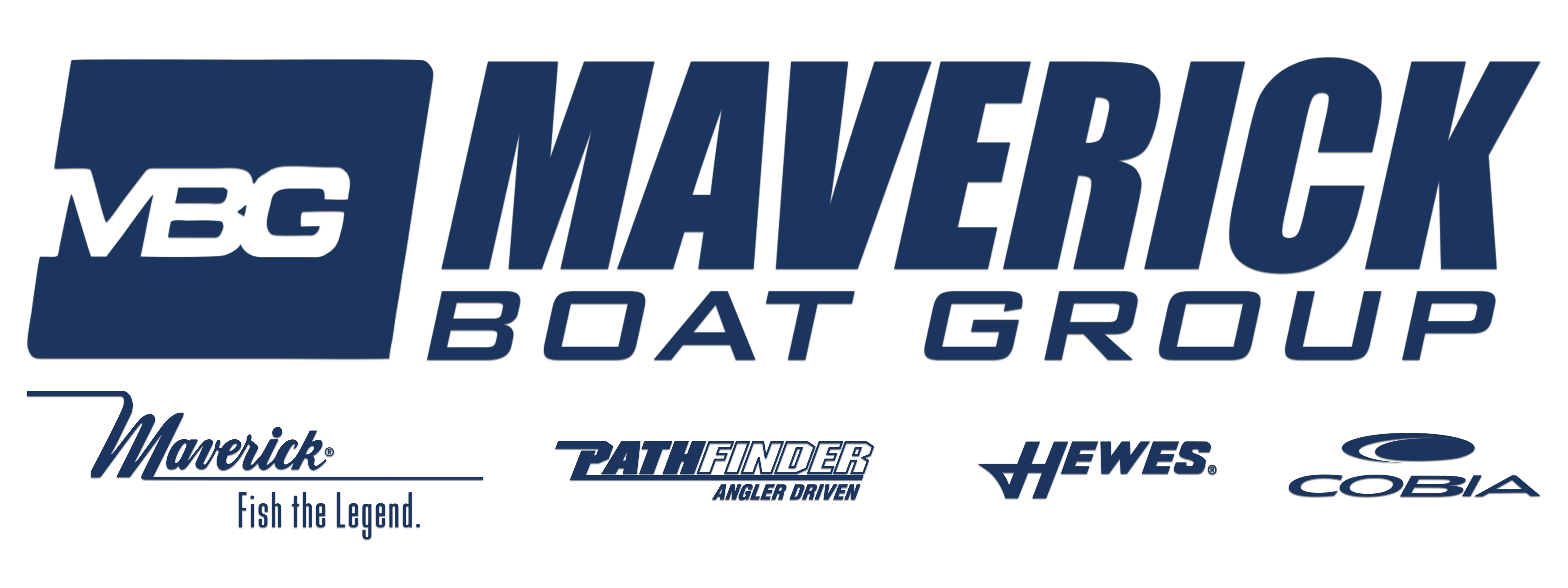 Maverick boat group logo.