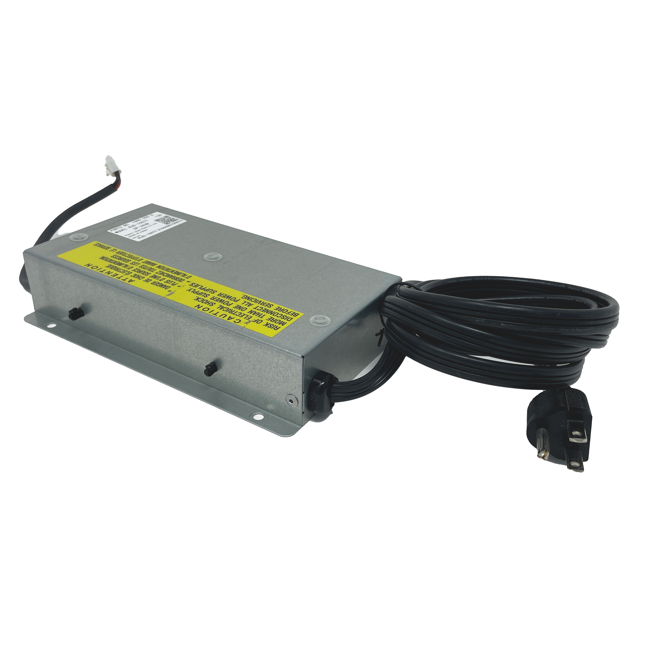 A replacement Engel Coolers Power Supply - SR48/SR70 (120V AC) with a cord attached to it.