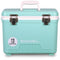 The Engel Coolers 13 Quart Drybox/Cooler is in mint green.