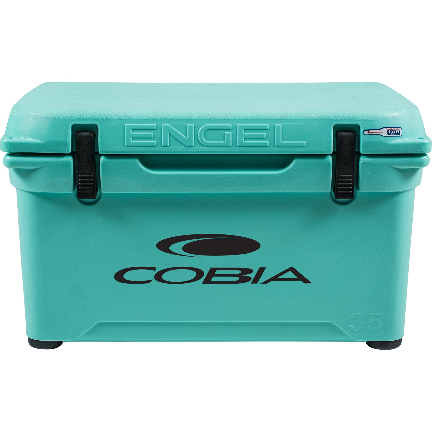 Engel 35 High Performance Hard Cooler and Ice Box - MBG in turquoise from Engel Coolers.