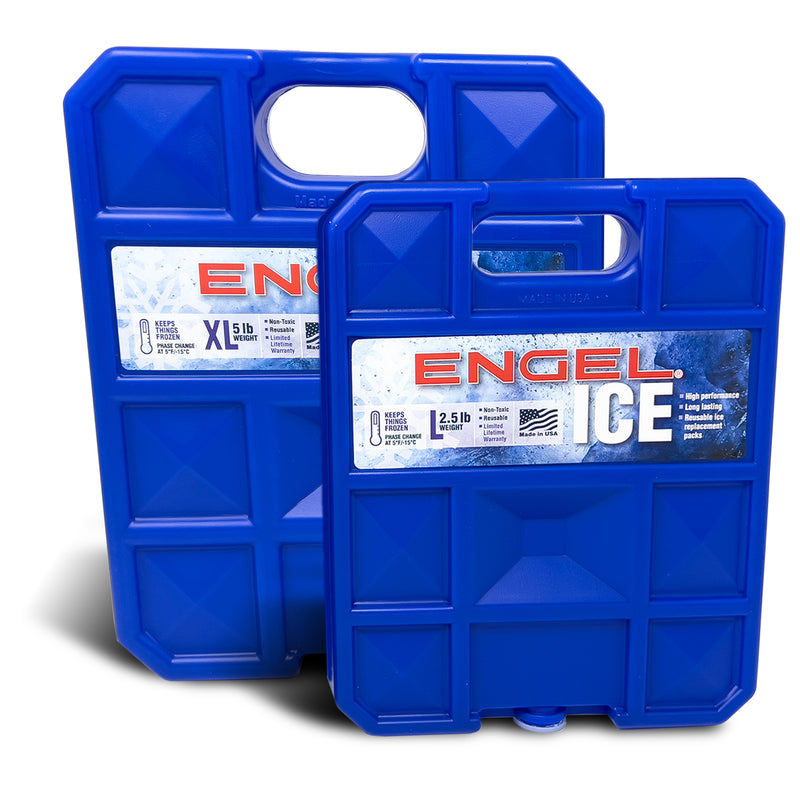 Engel 32F Cooler and 5F Freezer Packs - Made in The USA - Ice Packs for