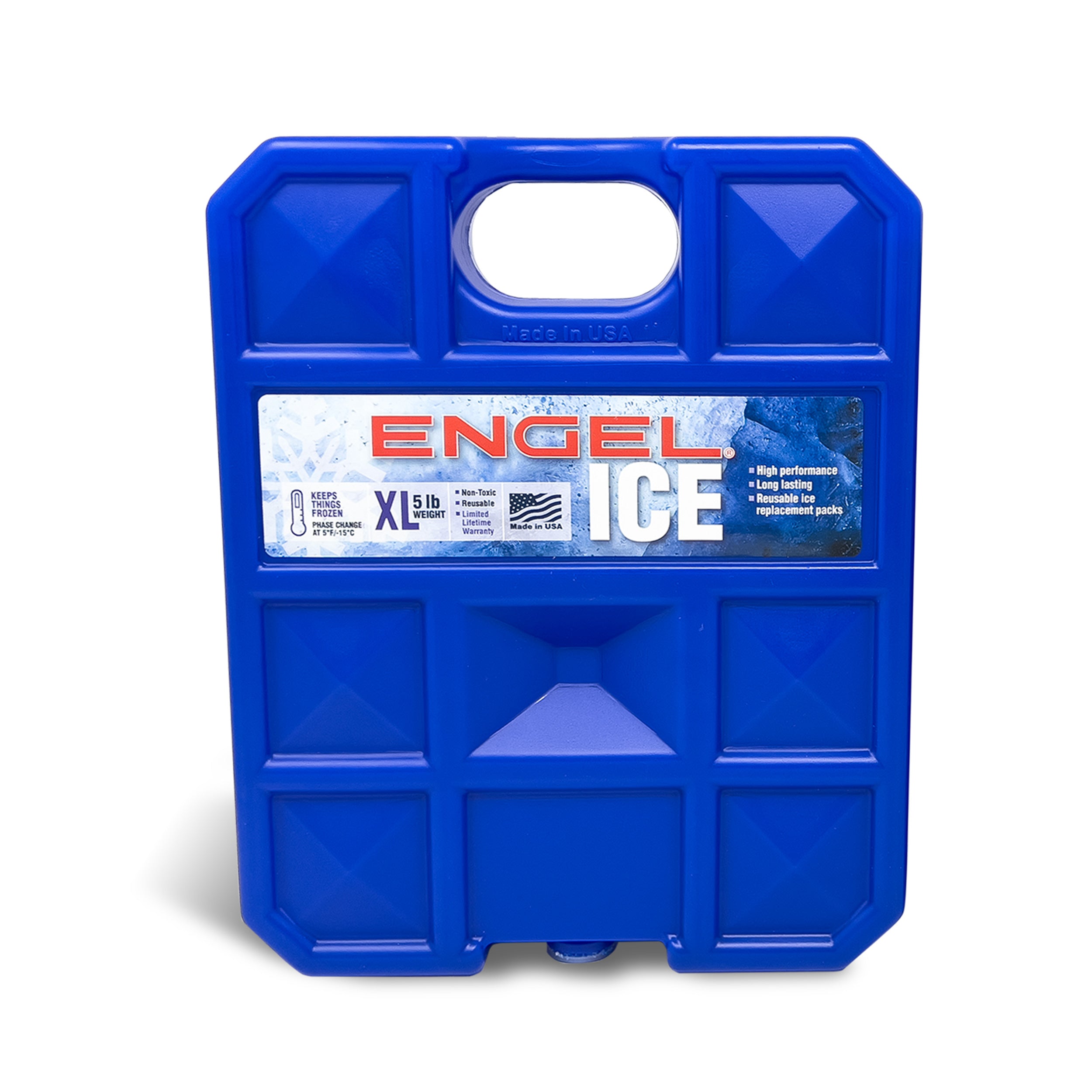 Engel Coolers 5°F / -15°C Freezer Packs - XL - blue, non-toxic.