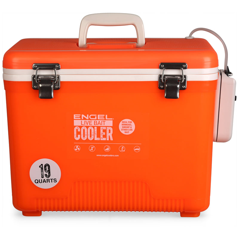 Original 19 Quart Live Bait Drybox/Cooler – Engel Coolers