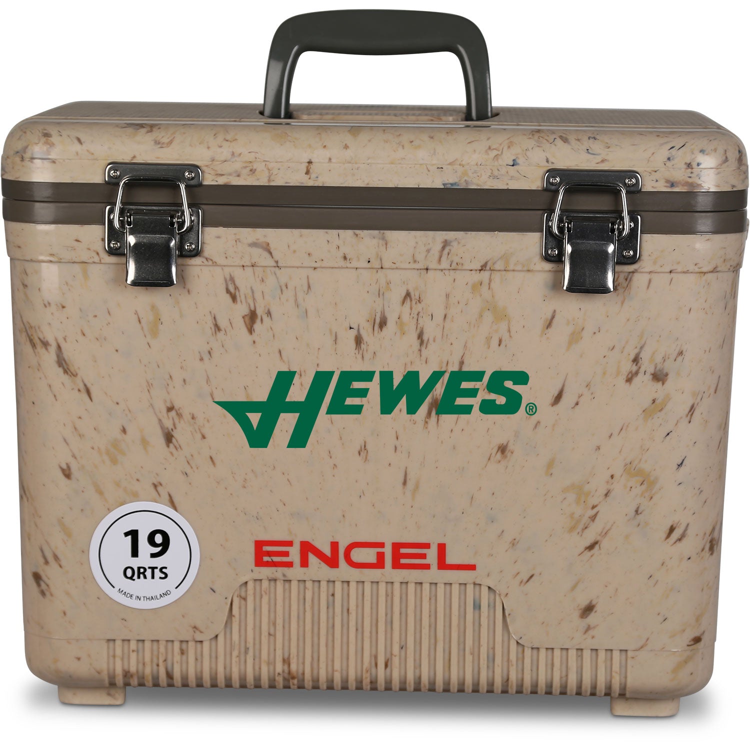 The leak-proof Engel Coolers Engel 19 Quart Drybox/Cooler - MBG is on a white background.