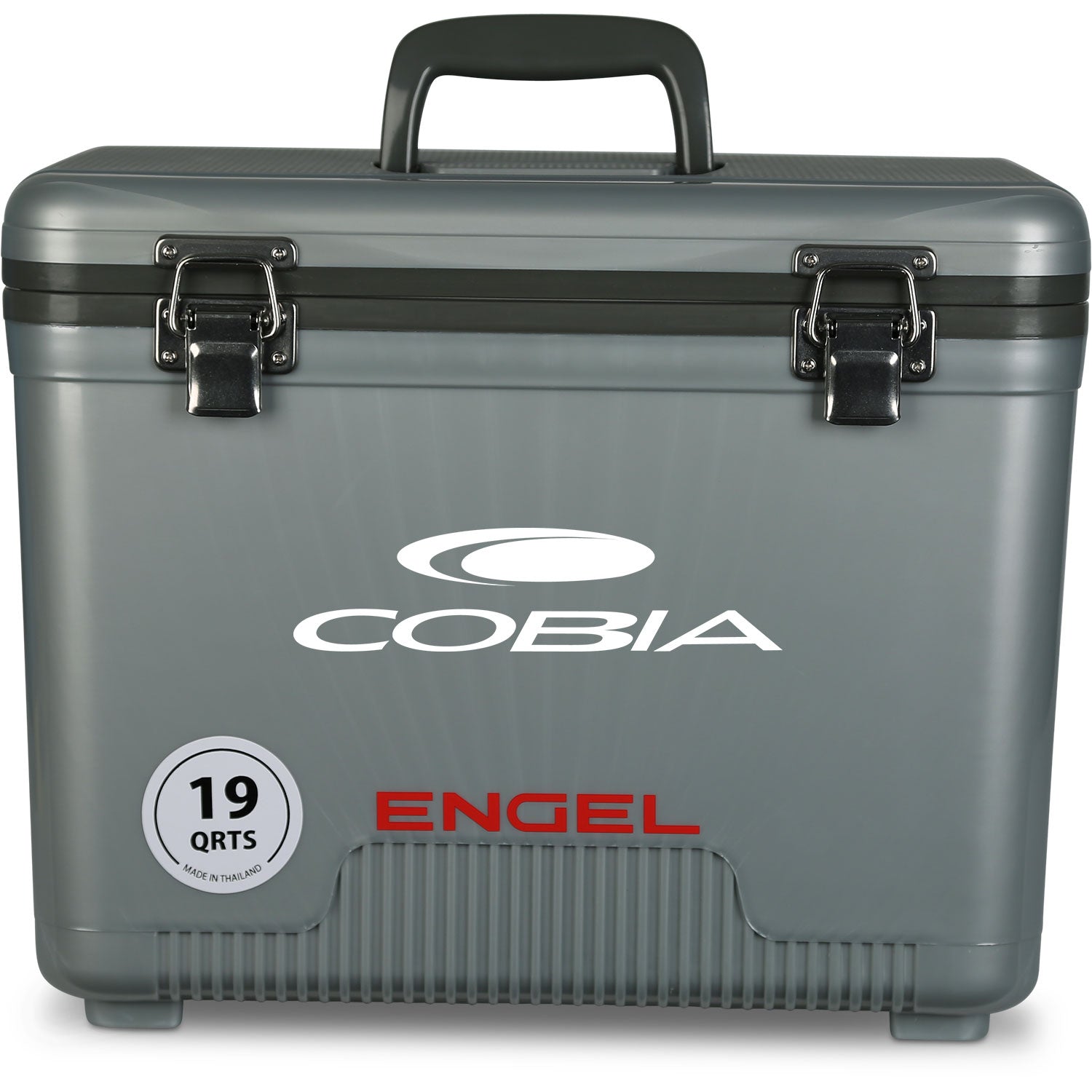 The leak-proof Engel 19 Quart Drybox/Cooler - MBG is shown on a white background.