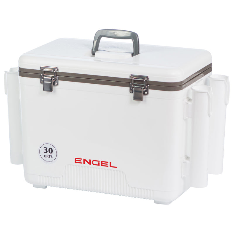 Engel 30qt Cooler/DryBox - with Rod Holders